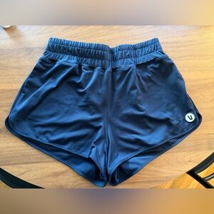 Women's Navy Blue Athletic Shorts